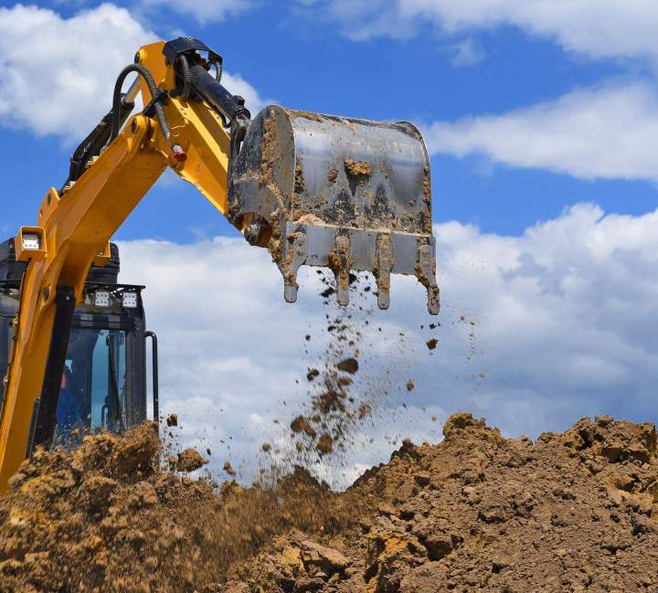 Travaux de terrassement à Salon-de-Provence